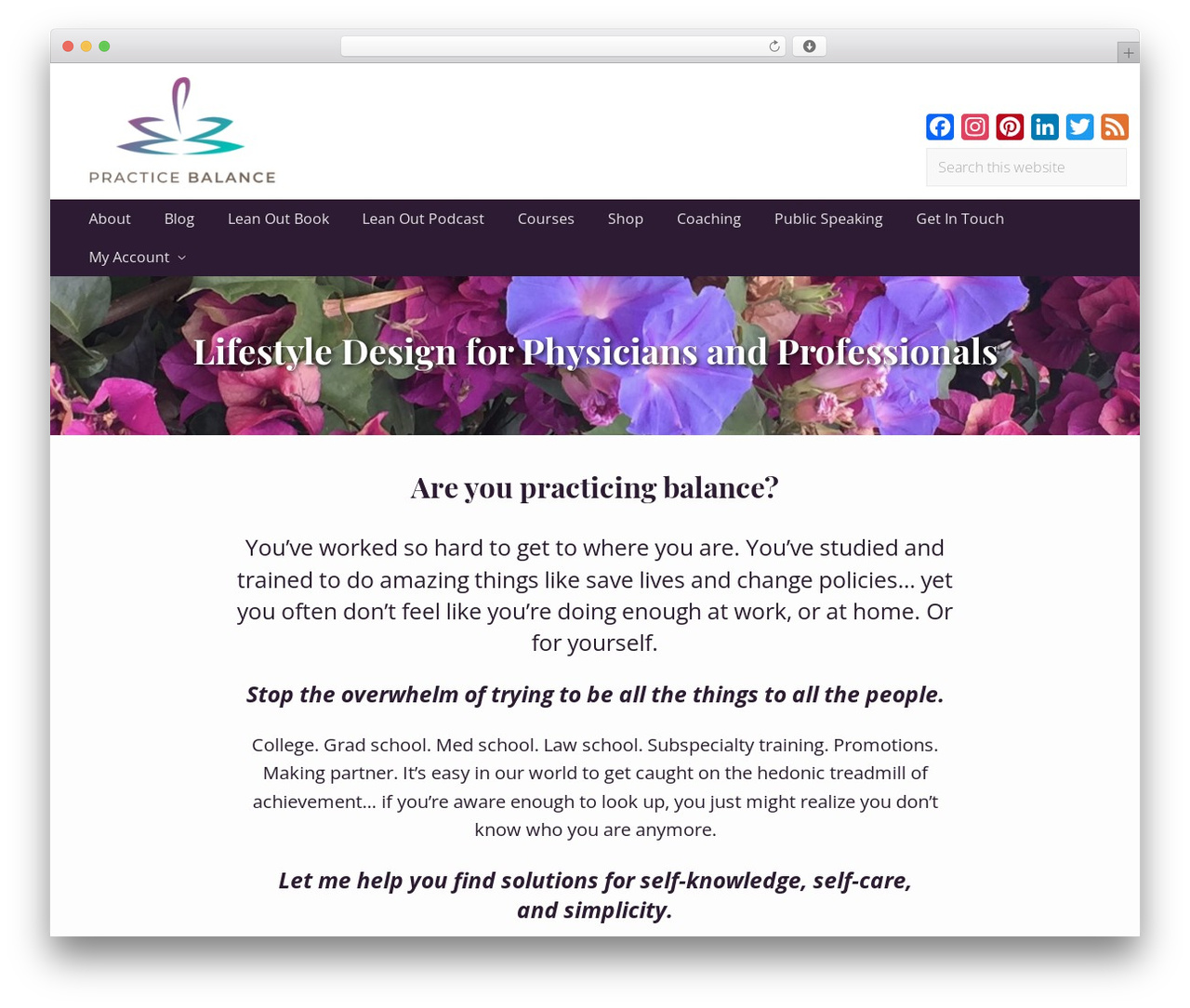 Mai Lifestyle Pro (Practice Balance) theme WordPress - practicebalance.com Mai Lifestyle Pro (Practice Balance) theme WordPress - practicebalance.com