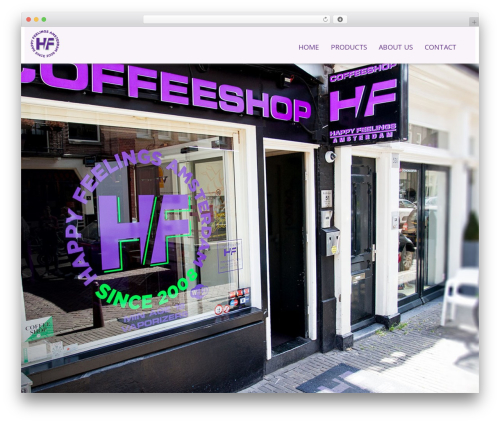 hf-theme best WordPress theme - happyfeelingsamsterdam.com