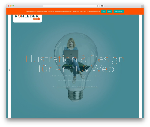 Layers WordPress theme design - rohleder.design