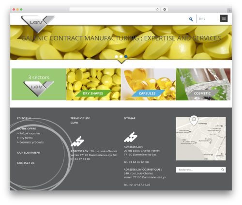 Mayoly WordPress theme - lgvfrance.com