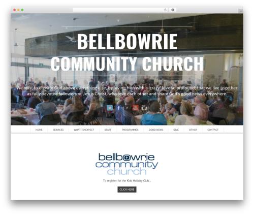 SCRN WordPress theme - bellbowrie.church