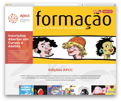 Theme WordPress APCC - apcc.org.pt