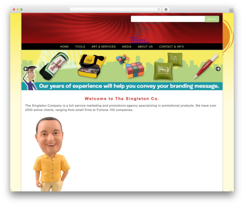 Theme WordPress singletoncopromos - singletonco.com