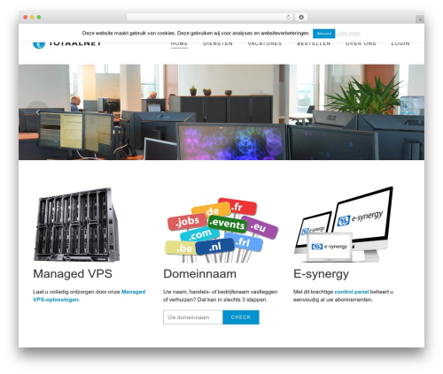 WordPress theme Mega - totaalnet.nl