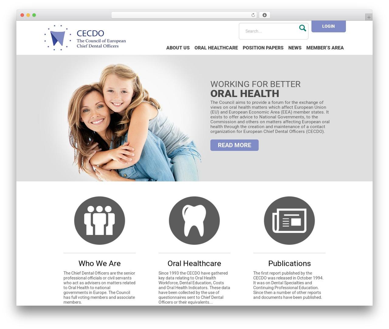 WordPress theme ICON Temp - cecdo.org