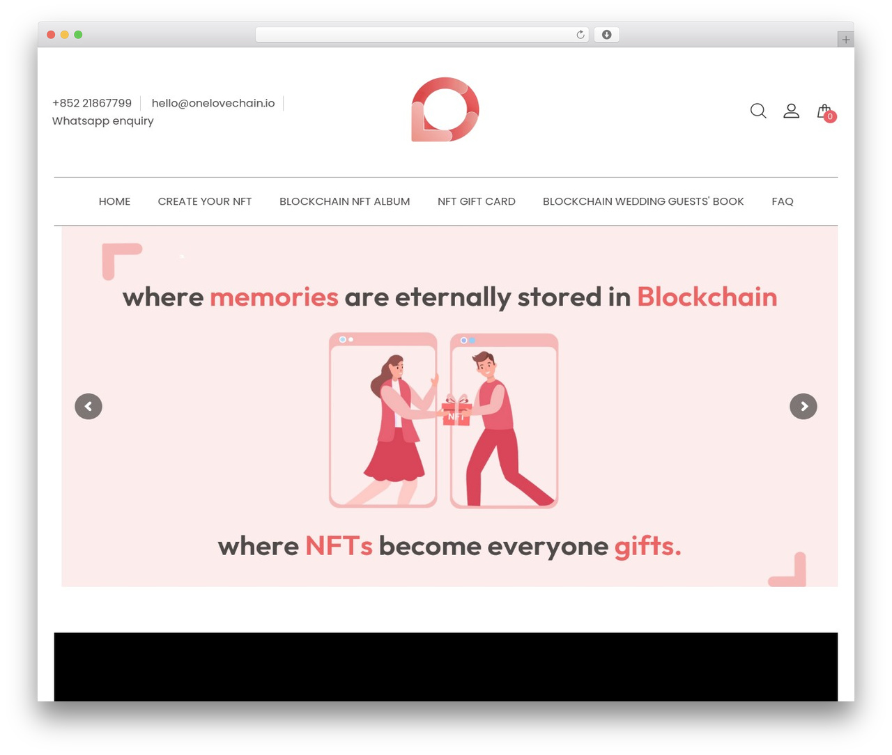 Aidoo WordPress theme - onelovechain.io