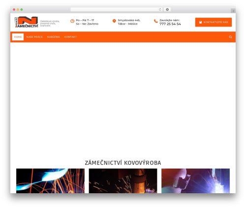 Irozo theme WordPress - zamecnictvinohac.cz