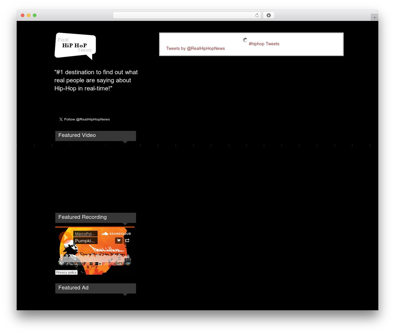 LiveTwit WordPress theme - realhiphopnews.com LiveTwit WordPress theme - realhiphopnews.com