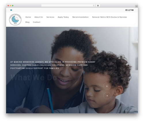 Ncare WordPress theme - makingmemoriesagency.com