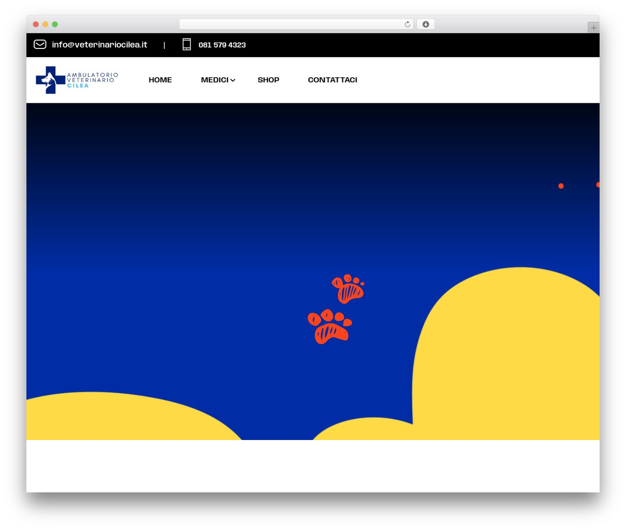 Patte WordPress theme - veterinariocilea.it