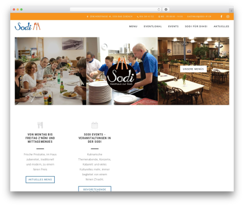 Spoon shortcodes WordPress plugin - gasthaus-sodi.ch