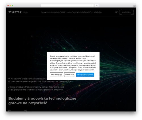 Vector WordPress theme - vector.net