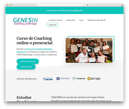 WordPress theme Academy Pro - genesin.biz