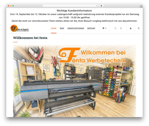B2b market WordPress plugin - fenta.ch