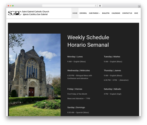 Cherry blog layouts WordPress plugin - sgdc.church