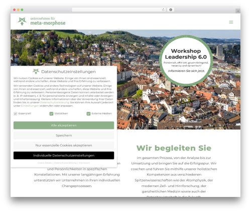 WordPress theme Divi - ufmm.ch
