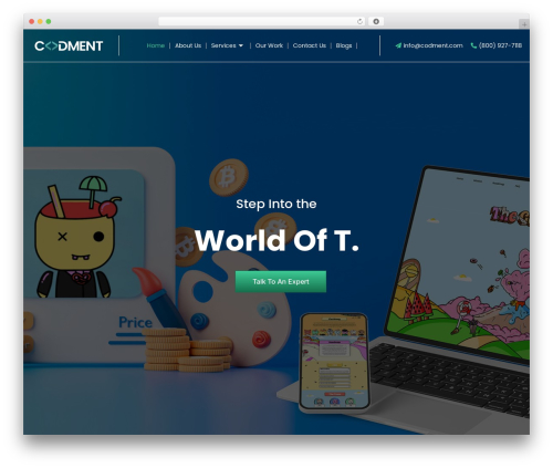 Elfsight portfolio cc WordPress plugin - codment.com
