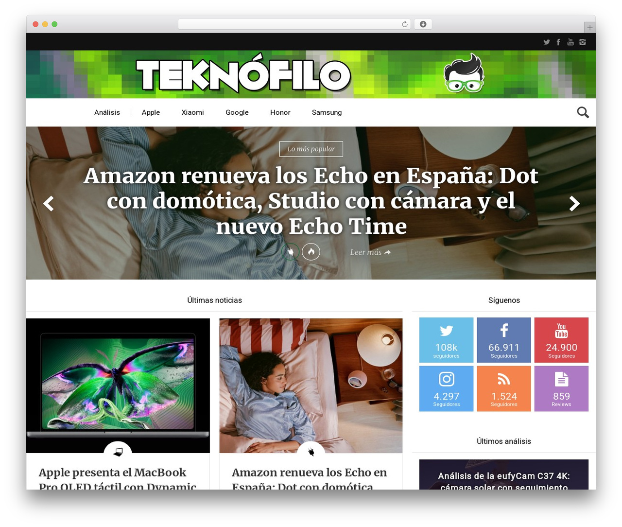WordPress theme Techwise - www.teknofilo.com