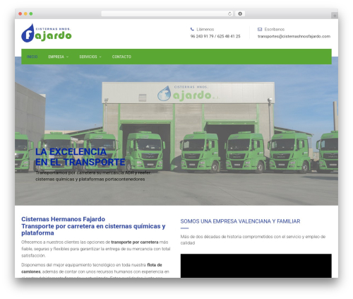 WordPress theme TransPress - cisternashnosfajardo.com