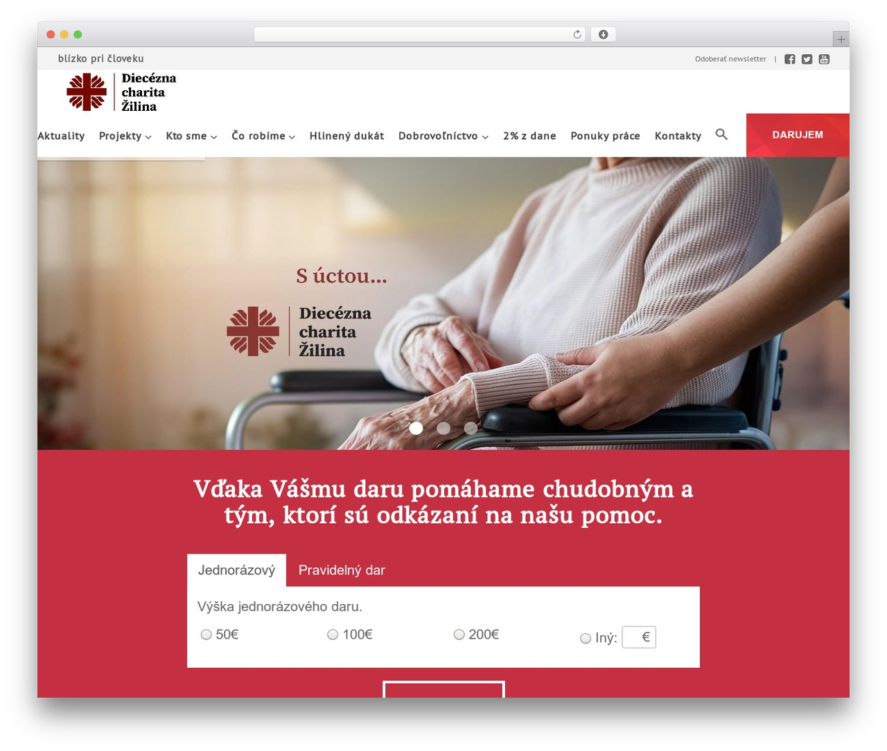 wp-dev best WordPress theme - charitaza.sk