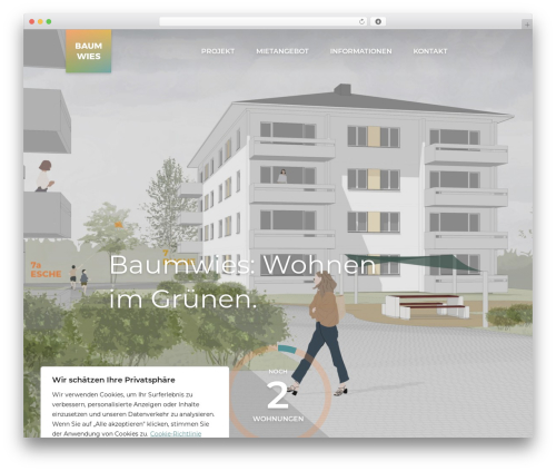 Baumwies Theme WordPress theme - baumwies.ch
