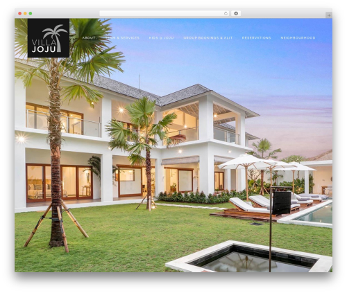 Calluna WordPress theme - villajoju.com