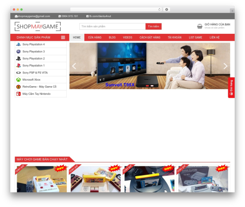 Devvn quick buy WordPress plugin - shopmaygame.com