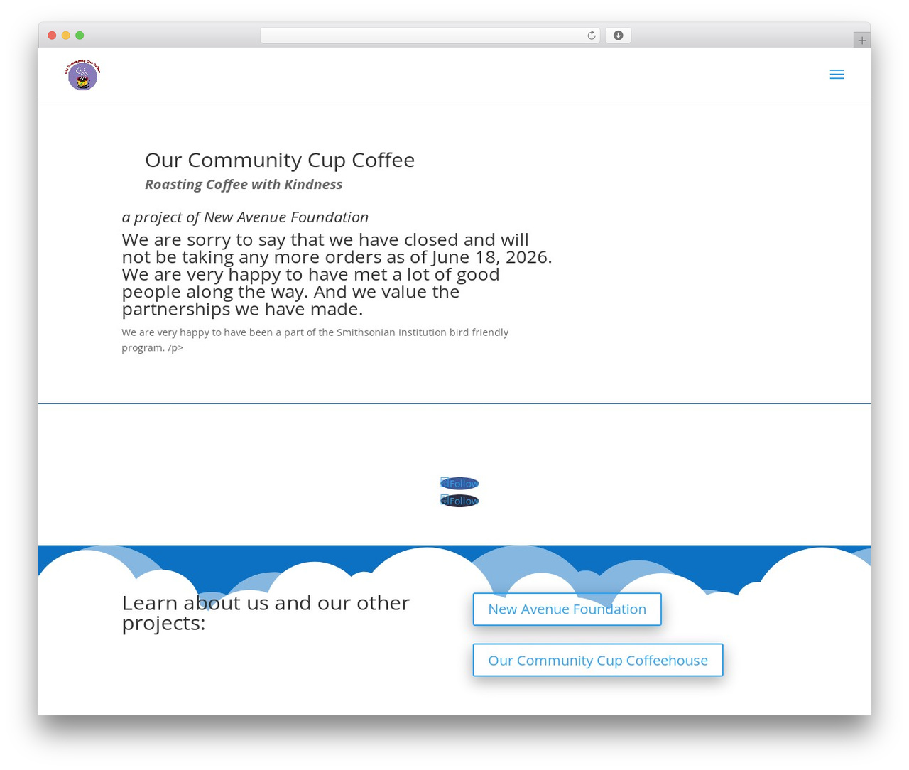 Divi WordPress theme - ourcommunitycup.coffee