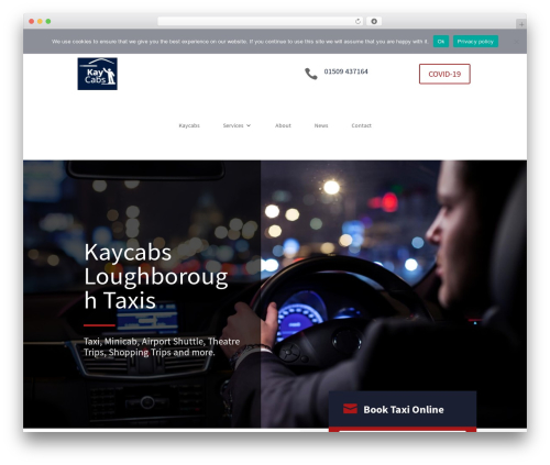 Divi WordPress theme - kaycabs.com
