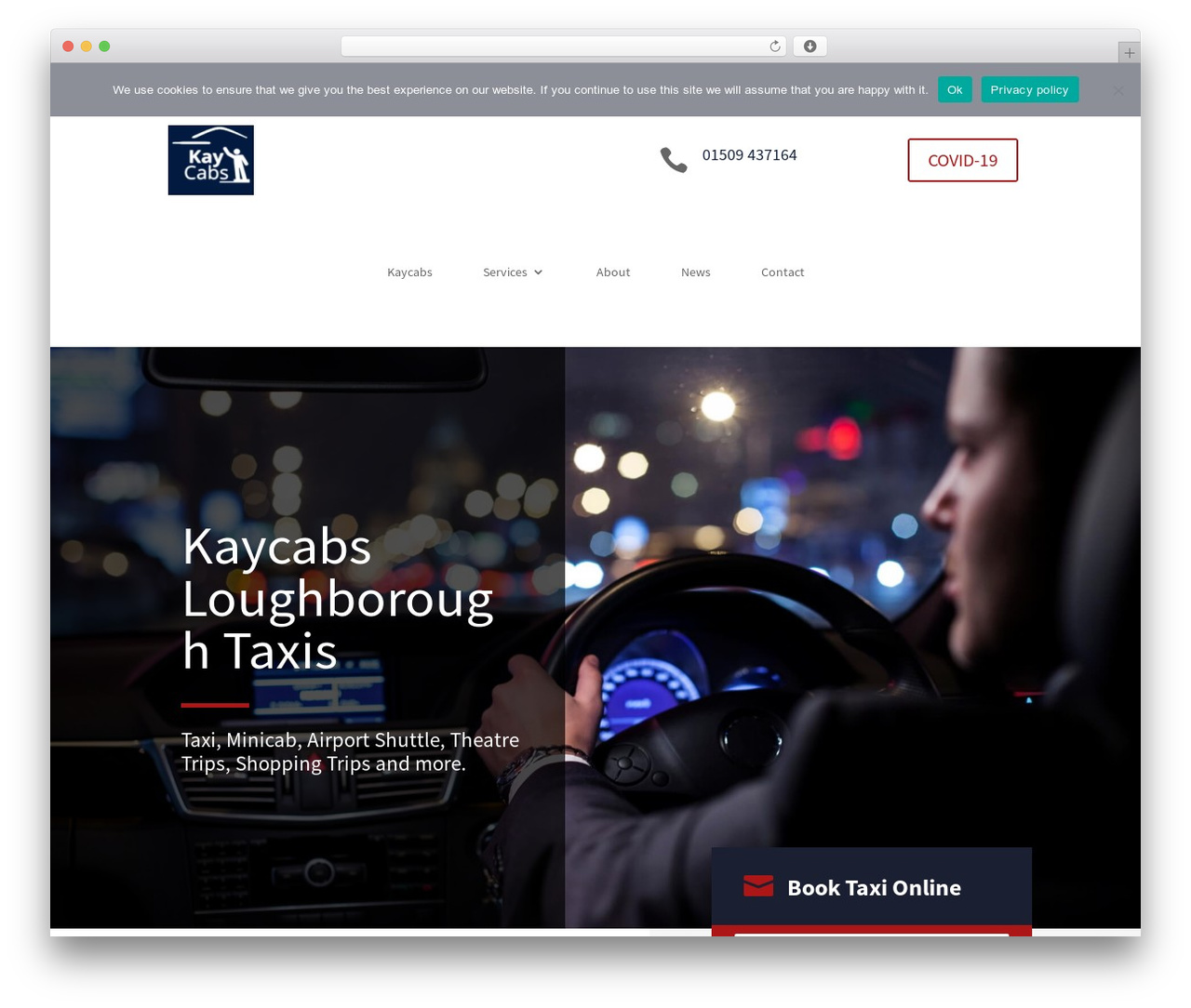 Divi WordPress theme - kaycabs.com