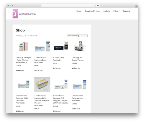 EcoCoded premium WordPress theme - anabolpharmacy24.com EcoCoded premium WordPress theme - anabolpharmacy24.com