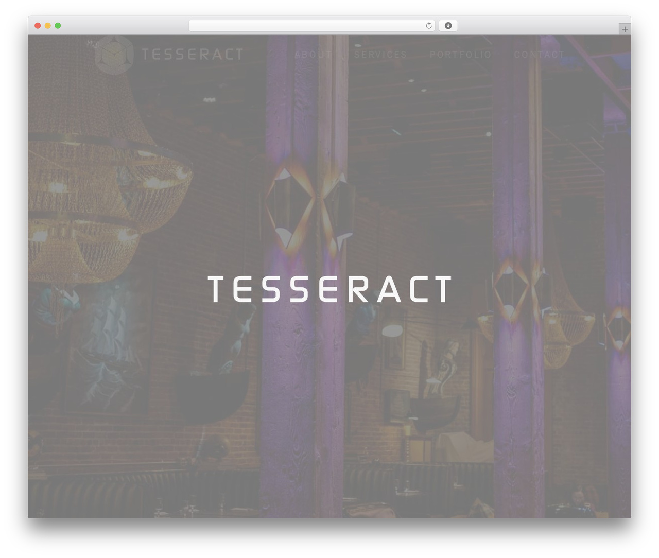 Gede WordPress theme - tesseract.works