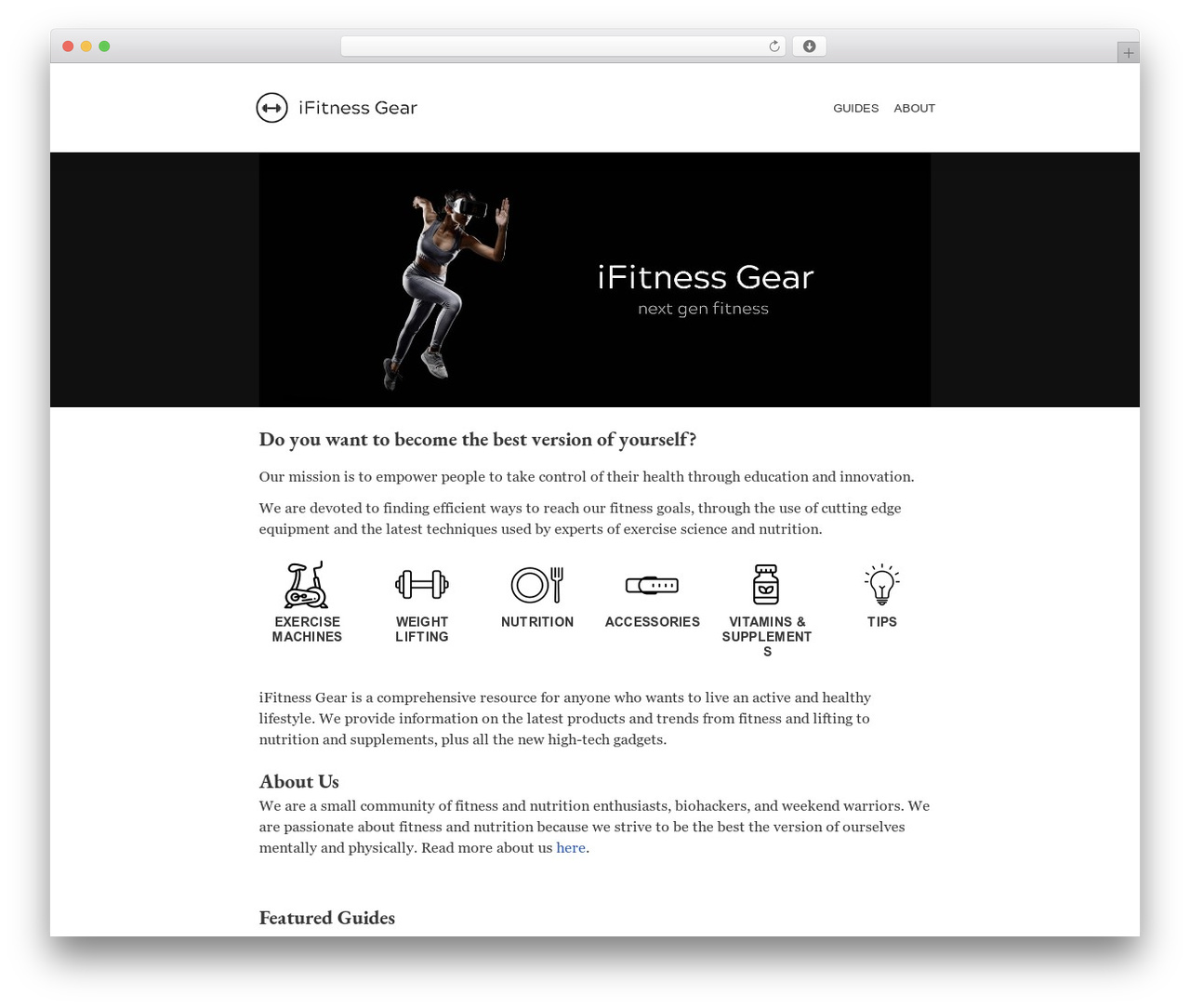 GeneratePress theme WordPress free - ifitnessgear.com