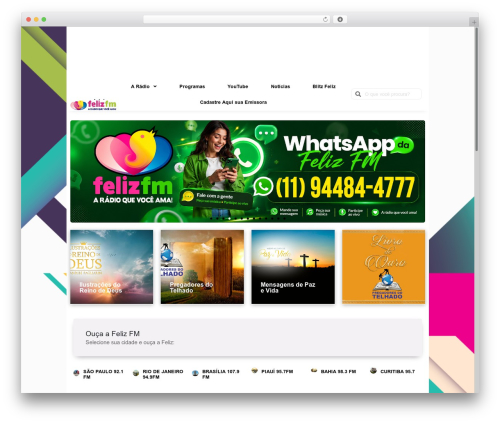Lbg audio4 html5 shoutcast WordPress plugin - felizfm.fm