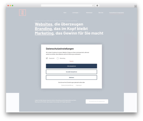 Norules Master Theme WordPress theme - wirsind1991.de