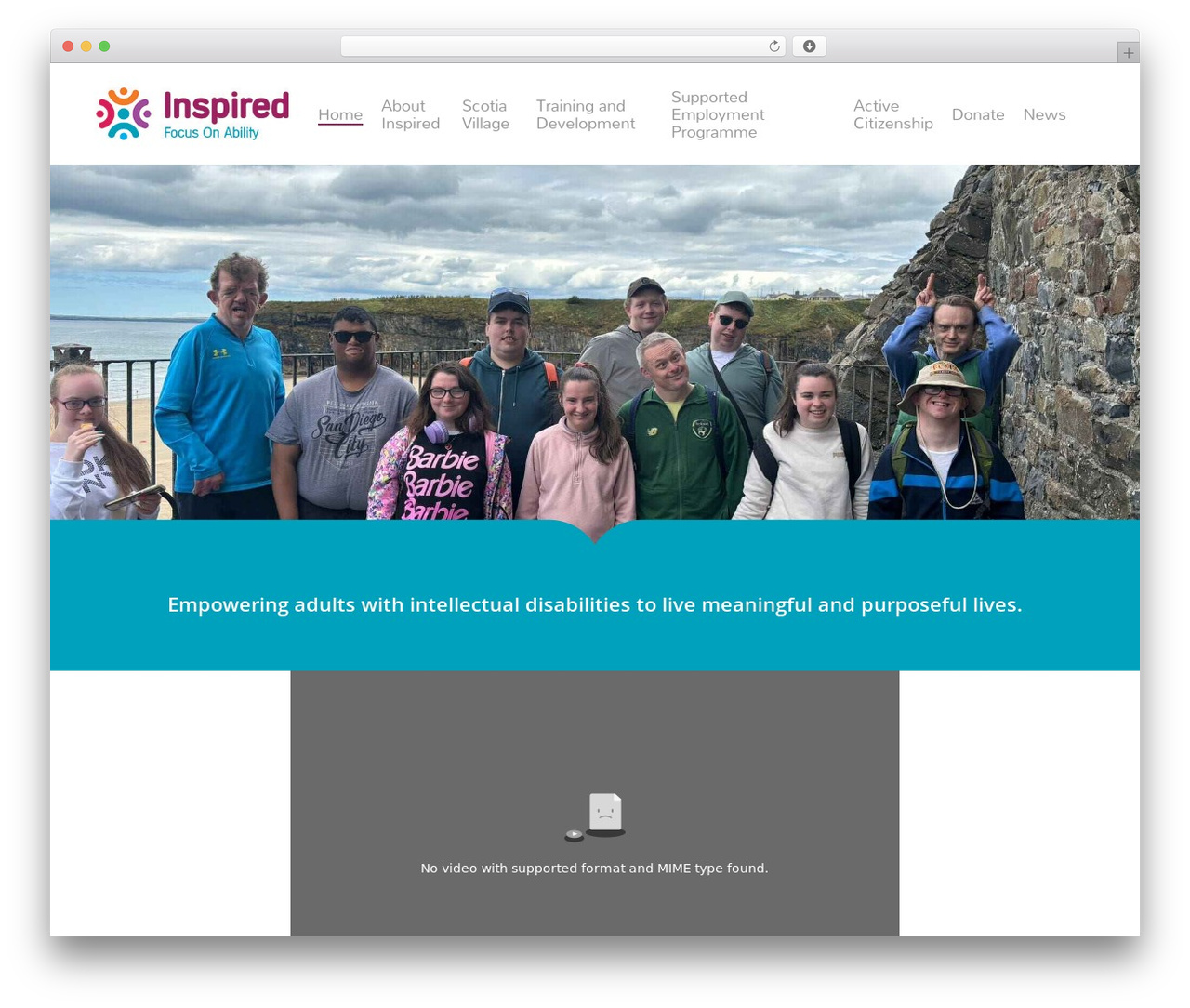 Salient WordPress theme - inspired.ie