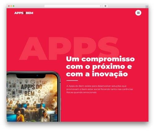 Theme WordPress Aoki - appsdobem.com