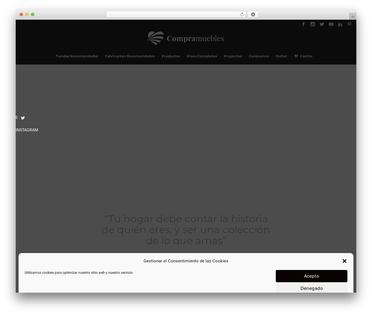 Theme WordPress Bridge Child - compramuebles.es