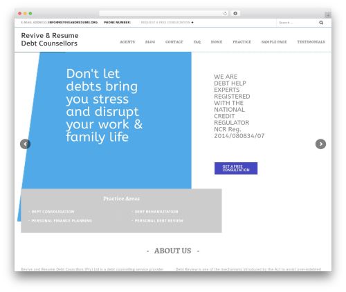 Theme WordPress Defender - reviveandresume.org