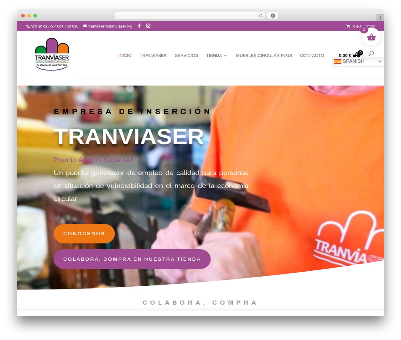 Theme WordPress Divi Tranvia - tranviaser.org