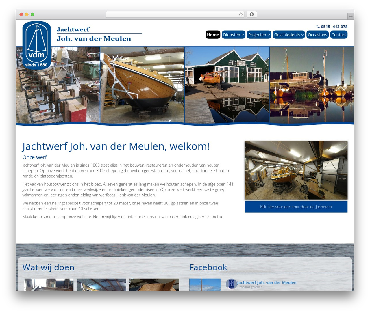 Theme WordPress Flat Theme - johvdmeulen.nl