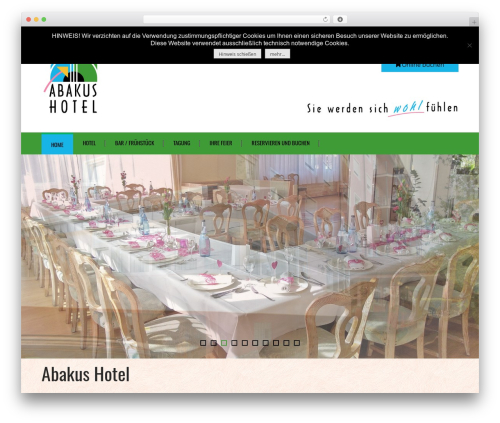 WordPress theme Brawny - abakus-hotel.de