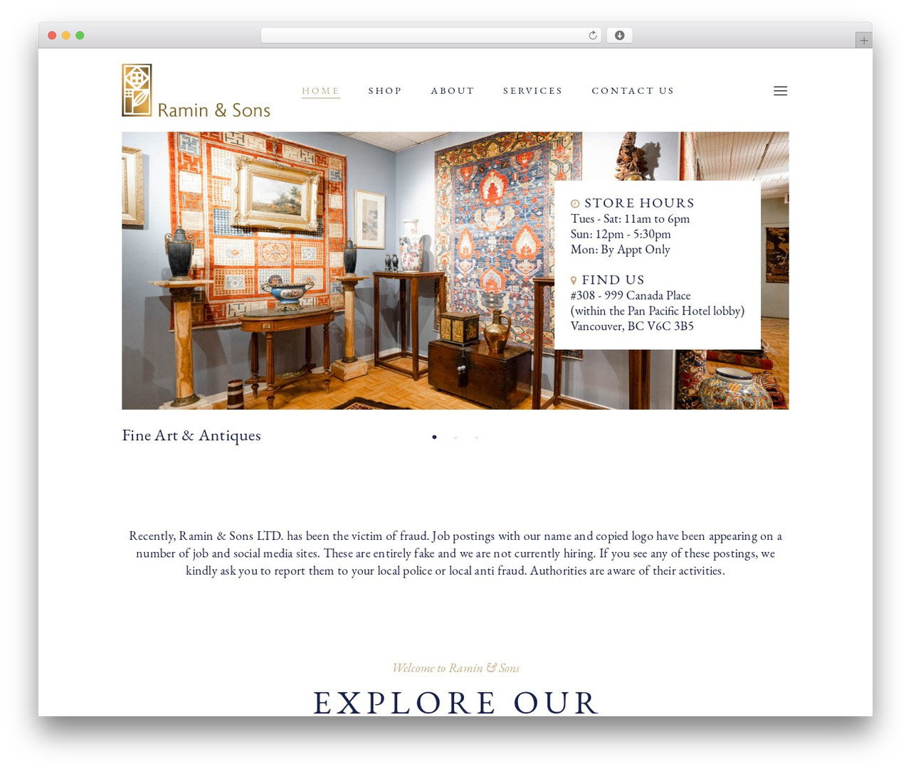 WordPress theme Musea - raminandsons.com WordPress theme Musea - raminandsons.com