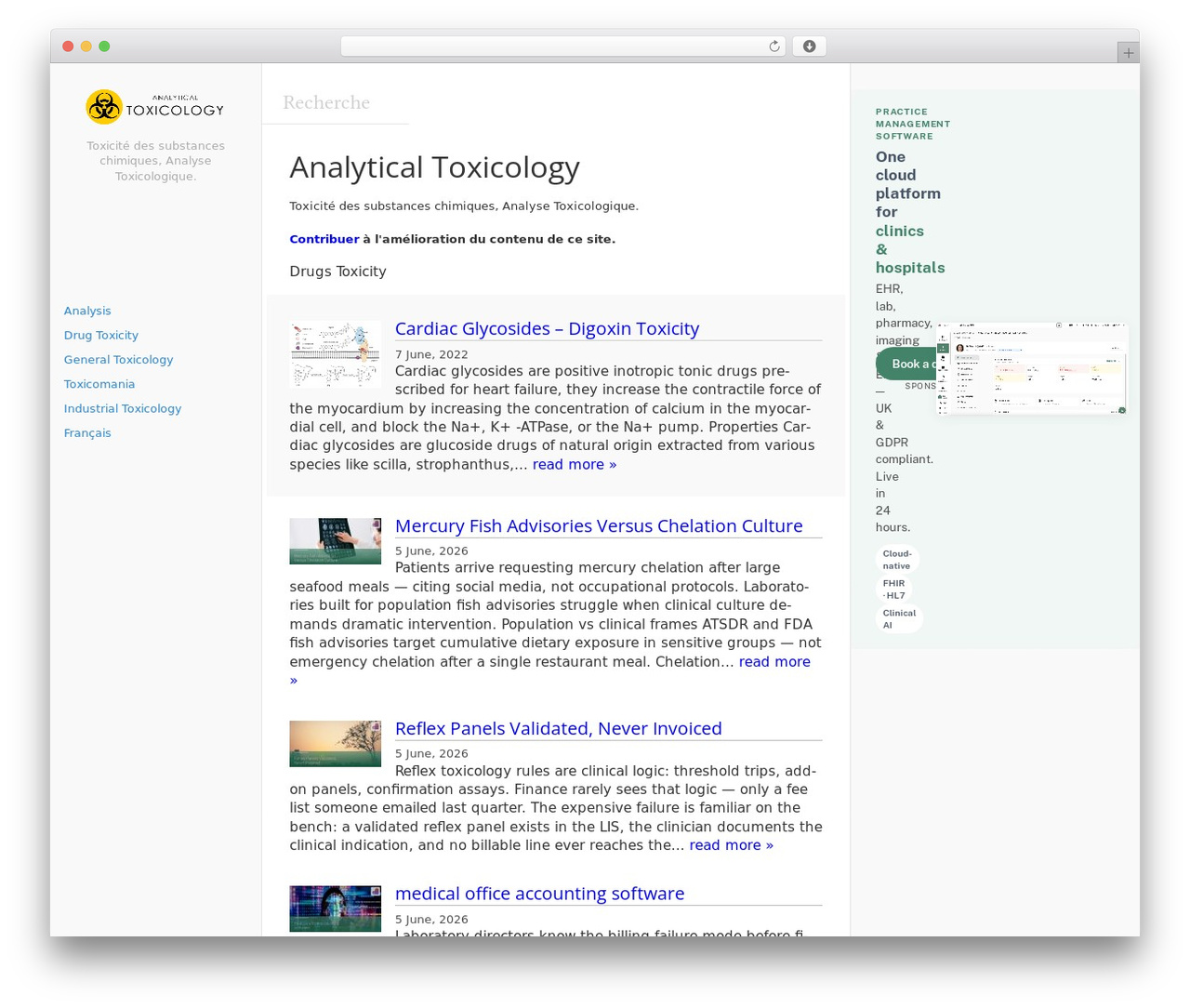 WordPress theme WikiWP - analyticaltoxicology.com WordPress theme WikiWP - analyticaltoxicology.com