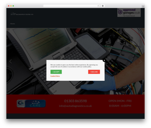 WP theme Autoresq - autodiagnosticscentre.co.uk