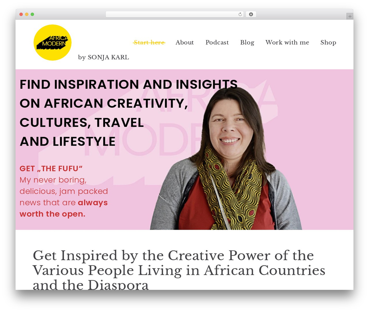 Arnold WordPress theme - africamodern.org Arnold WordPress theme - africamodern.org