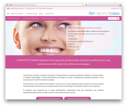 base-theme WP theme - institutcimax.com