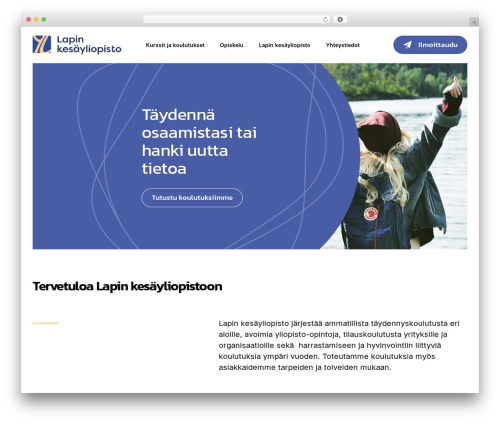 Best WordPress theme Höyrymoottori - lapinkesayliopisto.fi