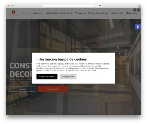Code Barcelona premium WordPress theme - construccioneslamberto.com