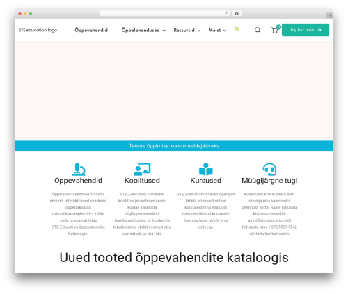 EduBlink WordPress theme - ste.education